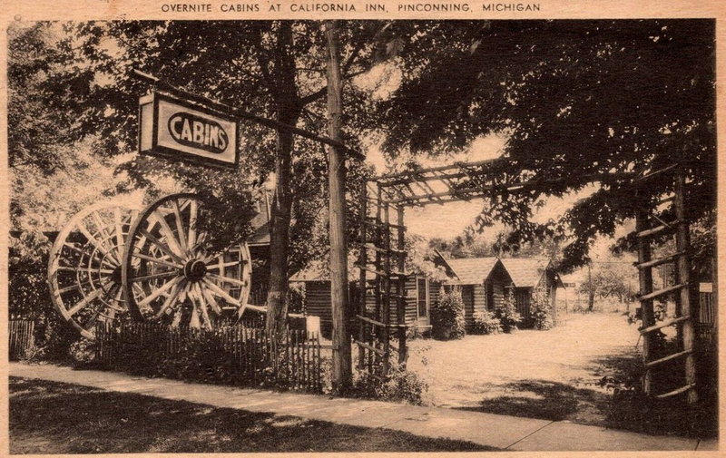 California Inn - Vintage Postcard